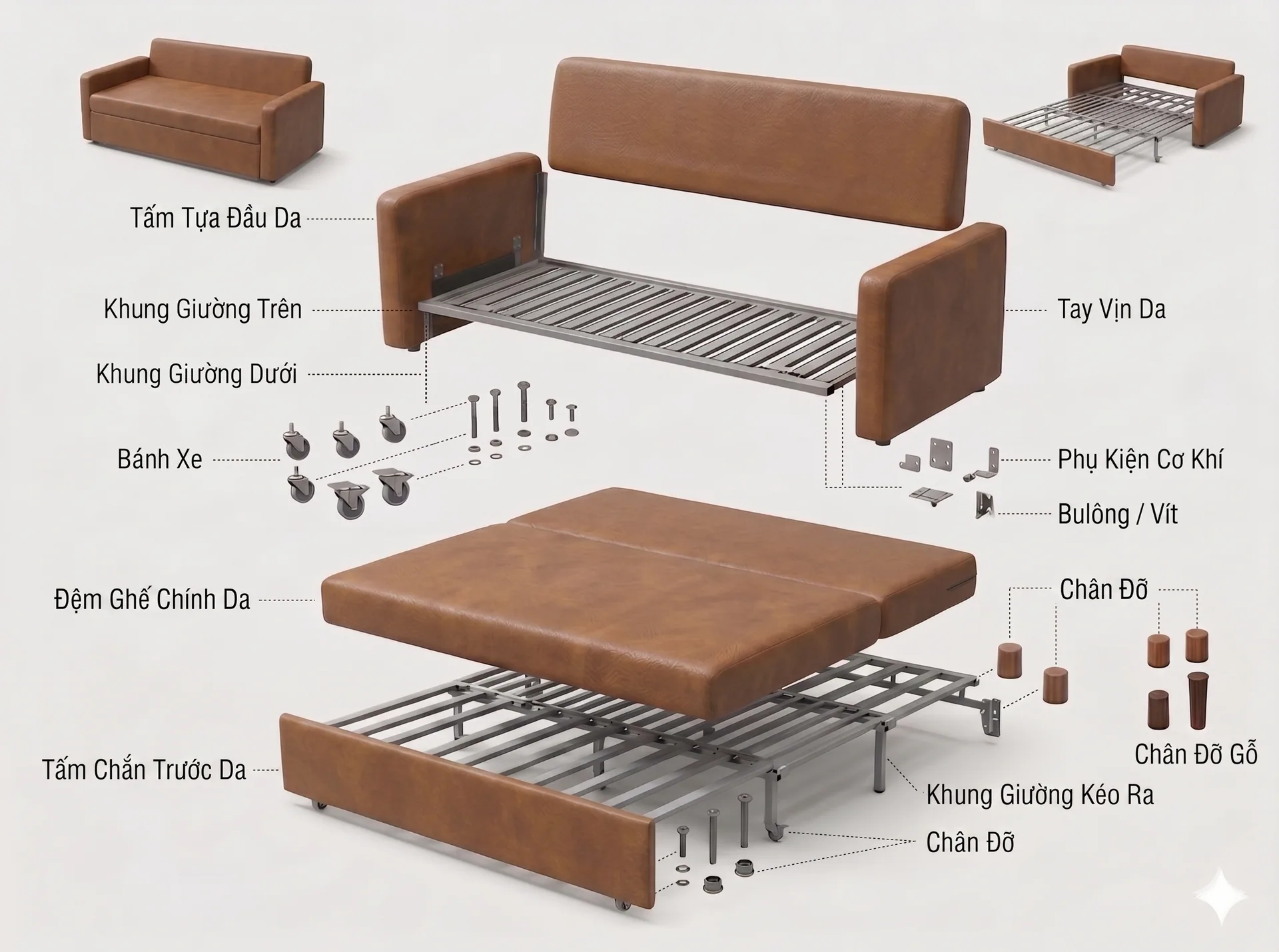 Vấn đề và giải pháp sofa giường SmartFurni